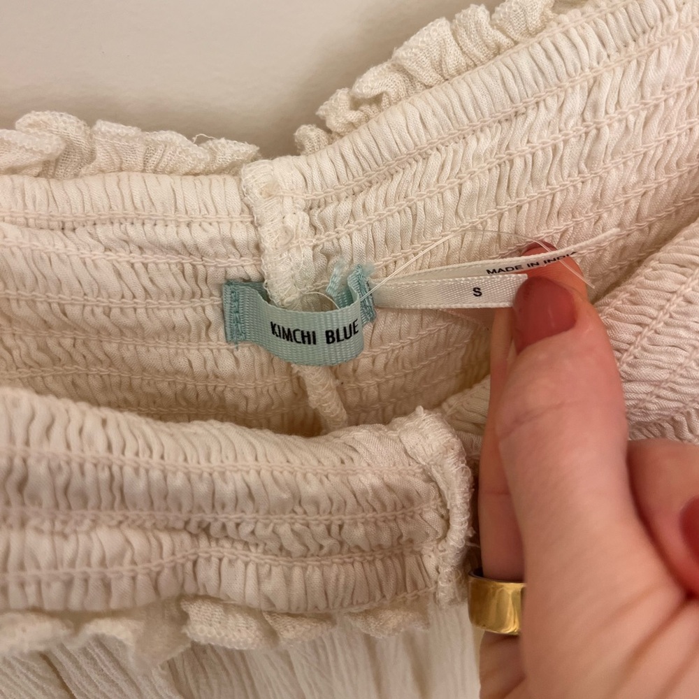Kimchi Blue Strapless Ruffle Jumpsuit - Picture 3 of 5